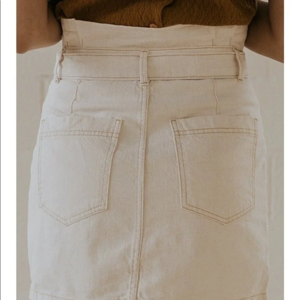 Free People Denim Skirt sz 4 NWT
